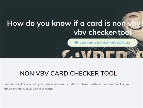 If you see a message saying "We&39;re sorry, This card is not eligible. . Non vbv bin checker